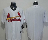 St. Louis Cardinals Blank White New Cool Base Stitched MLB Jersey,baseball caps,new era cap wholesale,wholesale hats
